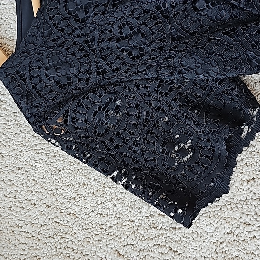 EUC Lined Lace LBD size 8 - Picture 3 of 12